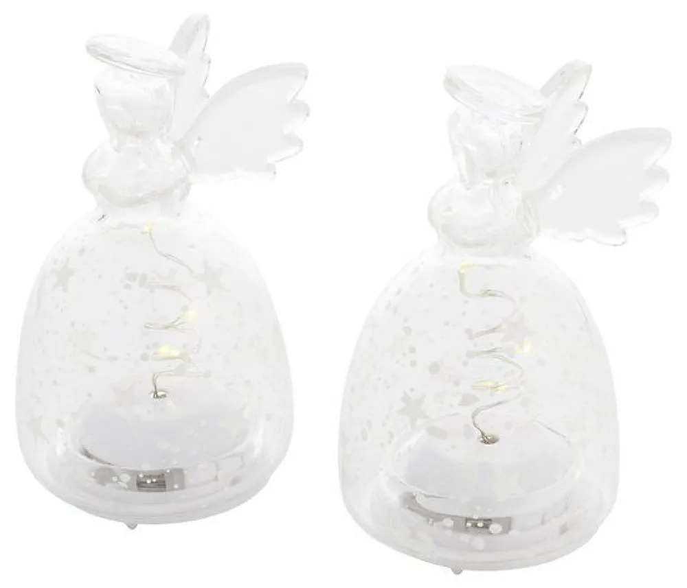 glass_angel_romantic_ange_0.webp Sirius Christmas Decorations>Glass Angel Romantic Angels Set of 2 – LED