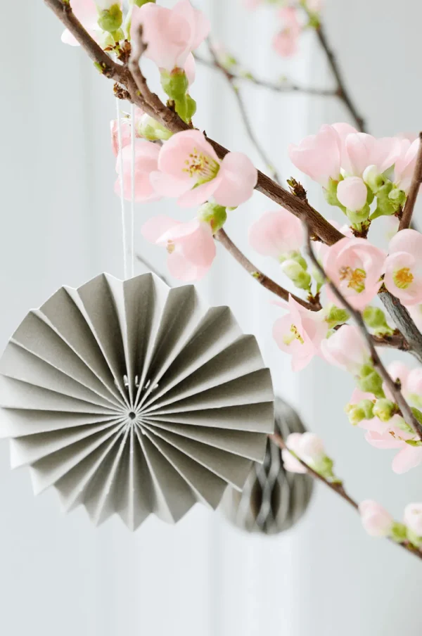 Kids Delight Department Birthday / Party | Easter Decorations>Grey Paper Ornament –