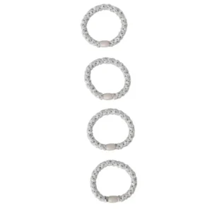 Kids Name It Teen Girls 8+>Hair elastic 4-pack, Silver –
