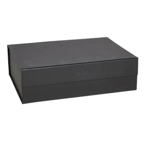 Kids OYOY Storage | Storage>Hako Storage Box Black, A3 –