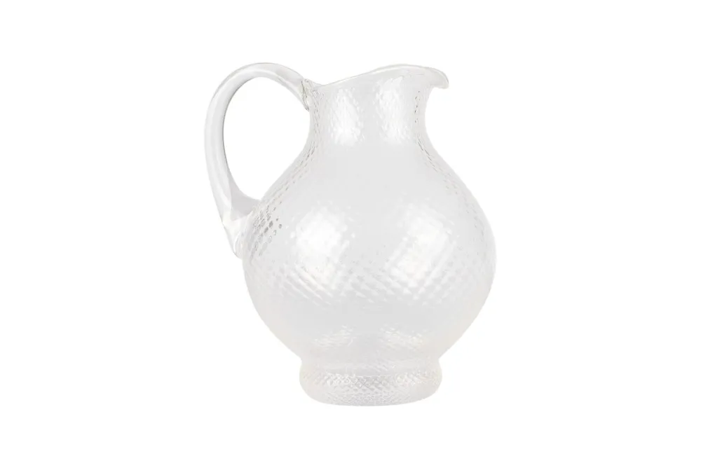harlequin_round_carafe_cl_0.webp Specktrum Easter Decorations | Ceramics And Vases>Harlequin Round Carafe, Clear –
