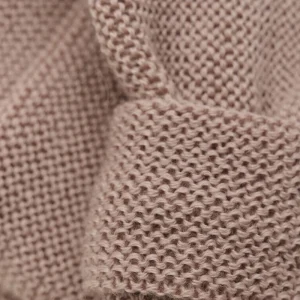 Kids Huttelihut Girl 2-8Y>Headband Merino Wool Knit, Mahogany Rose –