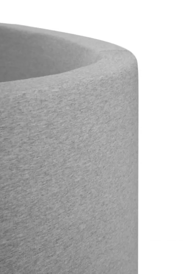 Kids Kidkii Ball Pits>Heart Ball Pit light grey inkl. 200 balls white / grey –