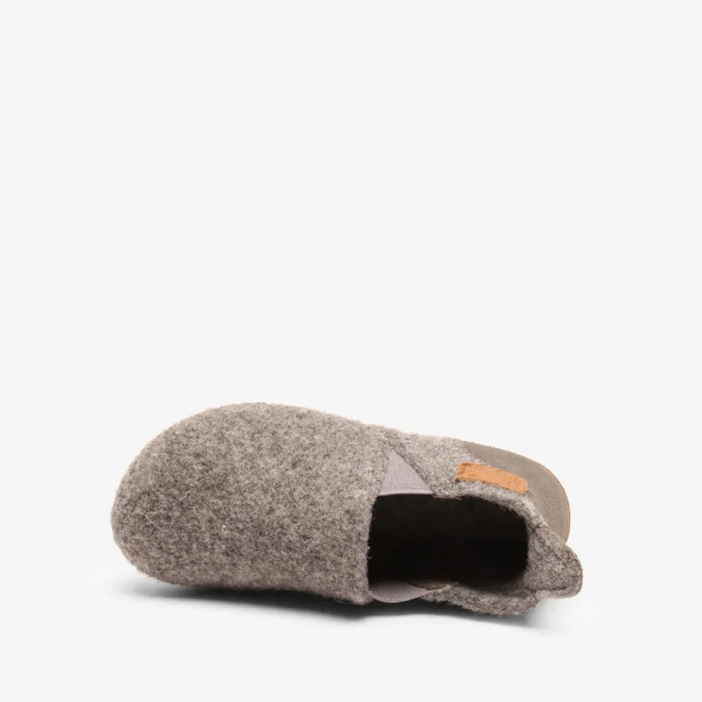 home_shoe_sailor_wool_gre_2.webp Kids/BOY Bisgaard Girl 2-8Y | Boy 2-8Y>Home Shoe Sailor Wool, Grey –