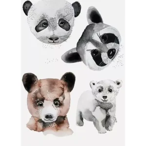 Kids Nuukk Creativity>Iron-on Pictures Bears –