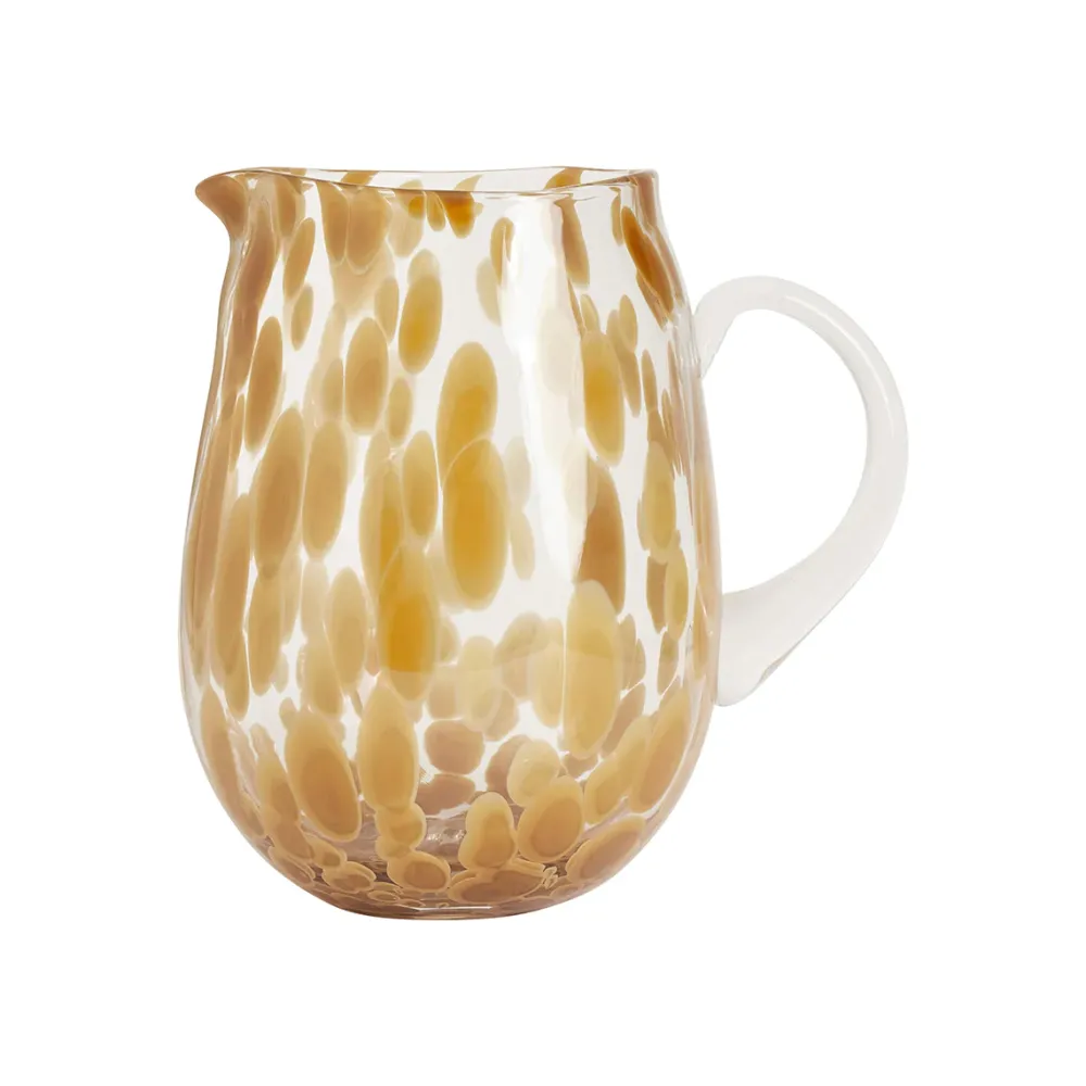 jali_water_carafe_amber___0.webp OYOY Easter Decorations | Kitchen>Jali Water Carafe Amber –