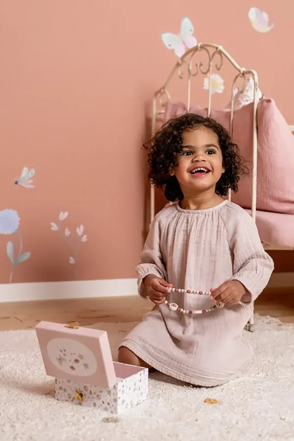 Kids Little Dutch Doll Accessories>Jewellery box with music, Rosa –
