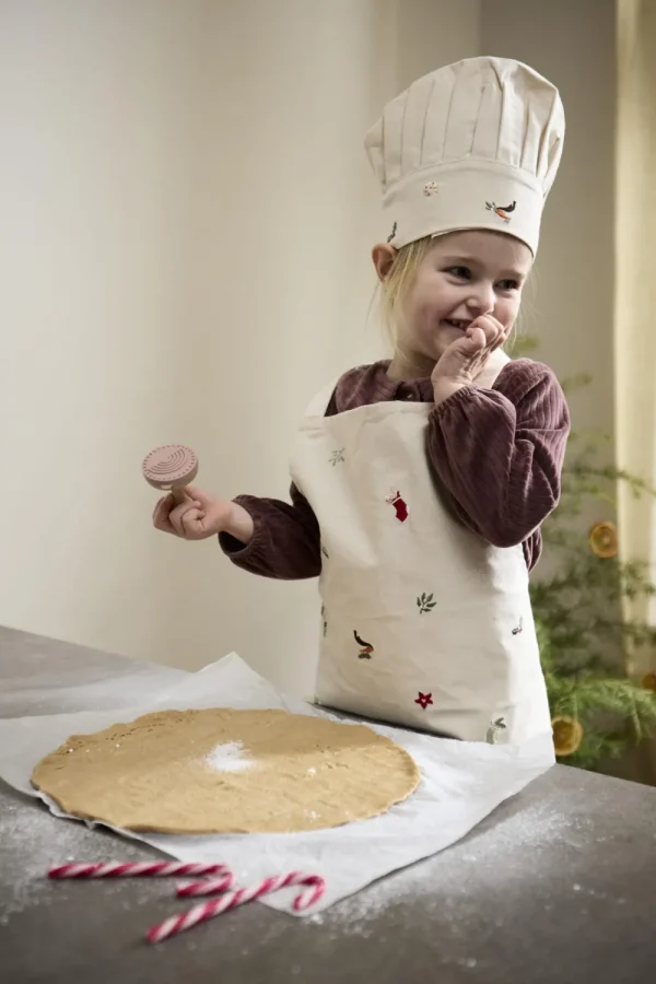 Kids FILIBABBA Creativity | Birthday / Party>Kids Embroidered apron and hat GOTS –