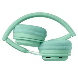 Kids Lalarma Copenhagen Music Instruments | Christmas Toys>Kids Wireless Headphones, Mint Pastel – Lalarma