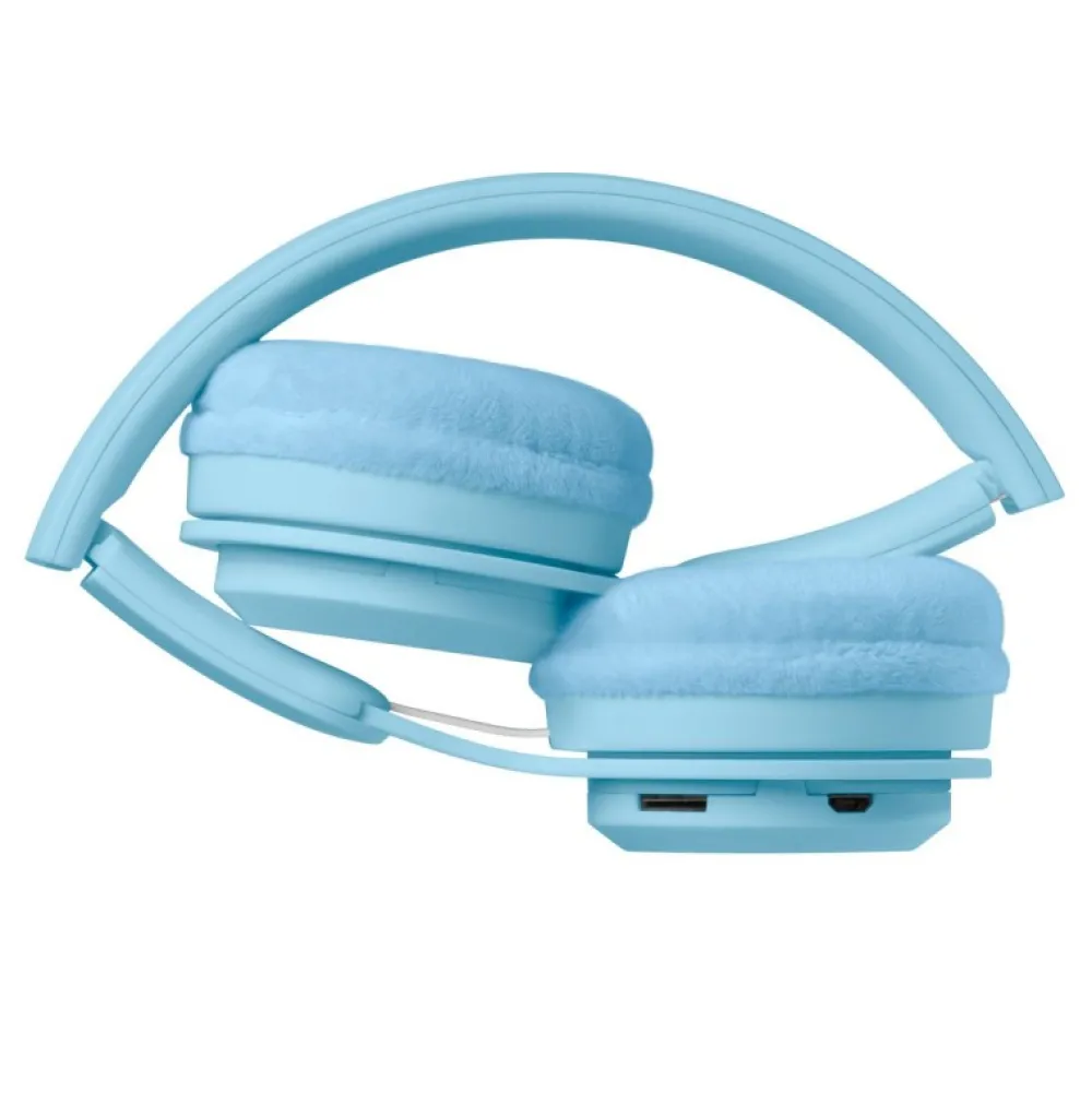 kids_wireless_headphones__3-1.webp Kids Lalarma Copenhagen Music Instruments | Christmas Toys>Kids Wireless Headphones, Blue Pastel – Lalarma