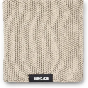 Humdakin Textiles | Kitchen>Knitted Dishcloth, Light Stone –