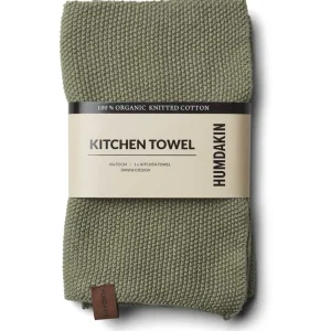 Humdakin Textiles | Kitchen>Knitted kitchen towel – Oak –