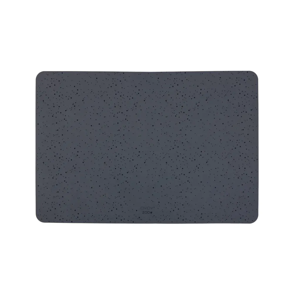 koko_dog_bowl_mat_black___0.webp OYOY ZOO Pets>Koko Dog Bowl Mat, Black –