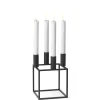 By Lassen Easter Decorations | Design Figures>Kubus 4 Candleholder, Black –