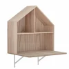 Kids Bloomingville Mini Wooden Toys | Doll Accessories>Lai Shelf, Wooden House Paulownia – Bloomingville