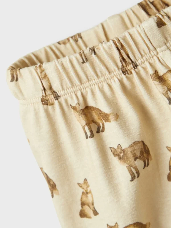 Kids/BOY Lil' Atelier Baby Boy>Loose Baby Pants Fox – Lil’ Atelier