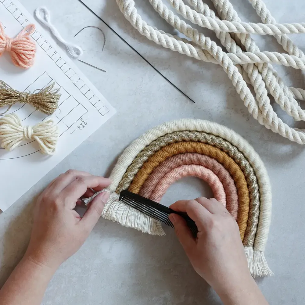 macrame_rainbow_diy_rose__2.webp Kids Kit Company Creativity | Lifestyle>Macrame Rainbow DIY Rose –