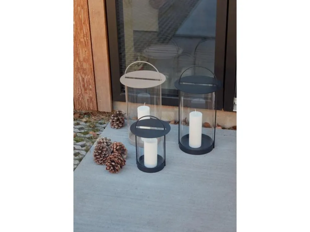 maki_lantern_large_black__1.webp OYOY Candle And Holders | Outdoor>Maki Lantern Large Black –