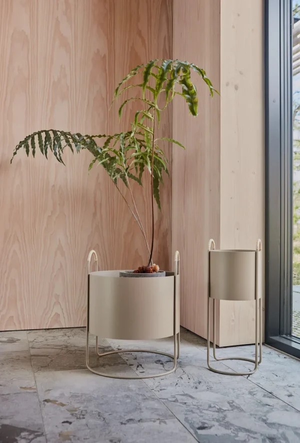 OYOY Ceramics And Vases | Storage>Maki Plant Box, High Beige –