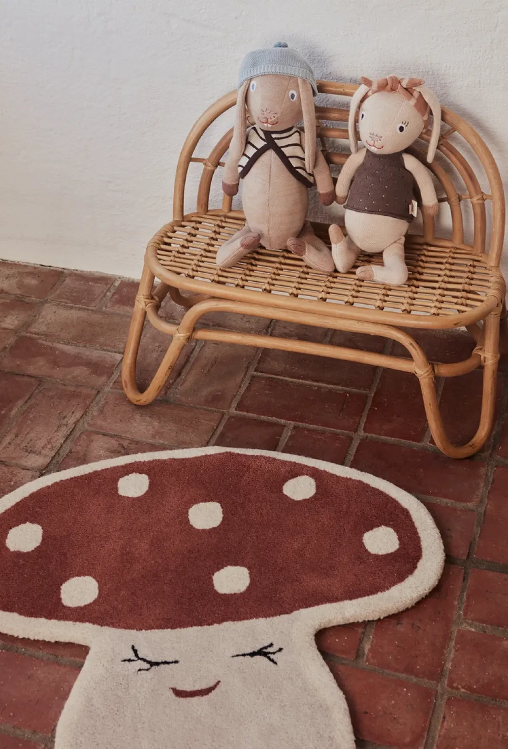 malle_mushroom_rug__oyoy__2.webp Kids OYOY Mini Rugs And Playmats>Malle Mushroom Rug –