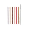 Kids OYOY Dinnertime | Birthday / Party>Mellow Silicone Straw, Pack of 6 Rose –