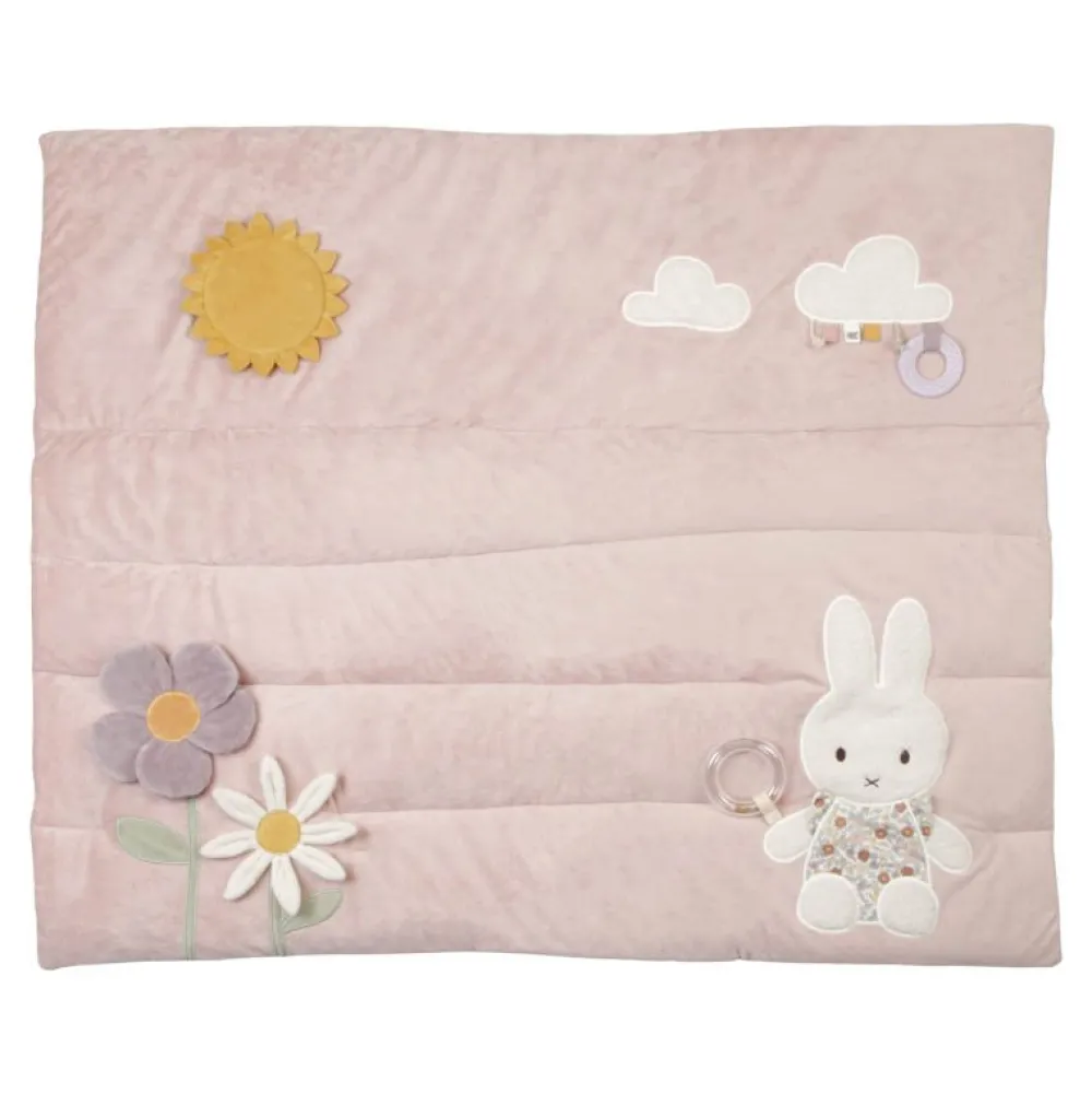 miffy_playpen_mat_little__0.webp Kids Little Dutch Rugs And Playmats | Baby Toys>Miffy Playpen Mat, Little Flowers –