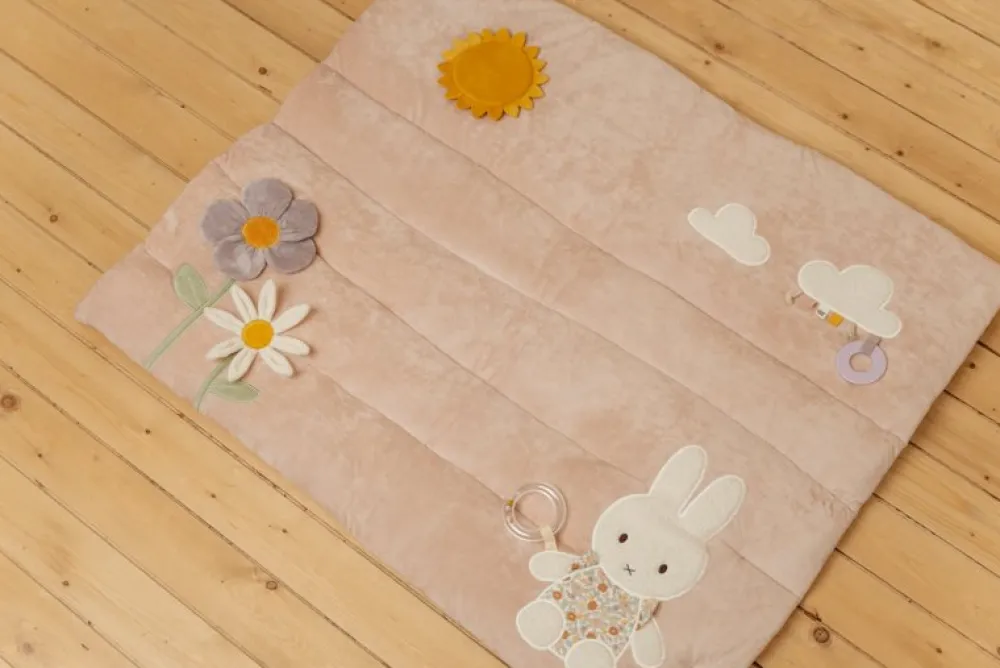 miffy_playpen_mat_little__3.webp Kids Little Dutch Rugs And Playmats | Baby Toys>Miffy Playpen Mat, Little Flowers –