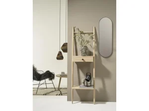 Villa Collection Hall / Wardrobe | Mirrors>Mirror black, 90 x 30 cm –