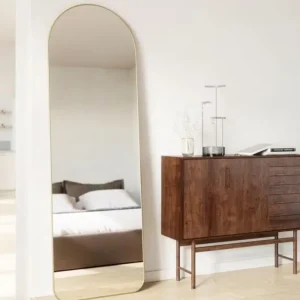 Nordichaus Mirrors>Mirror Gold, 158 x 51 cm