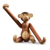 Nordichaus Design Figures>Monkey large teak/limba – Kay Bojesen
