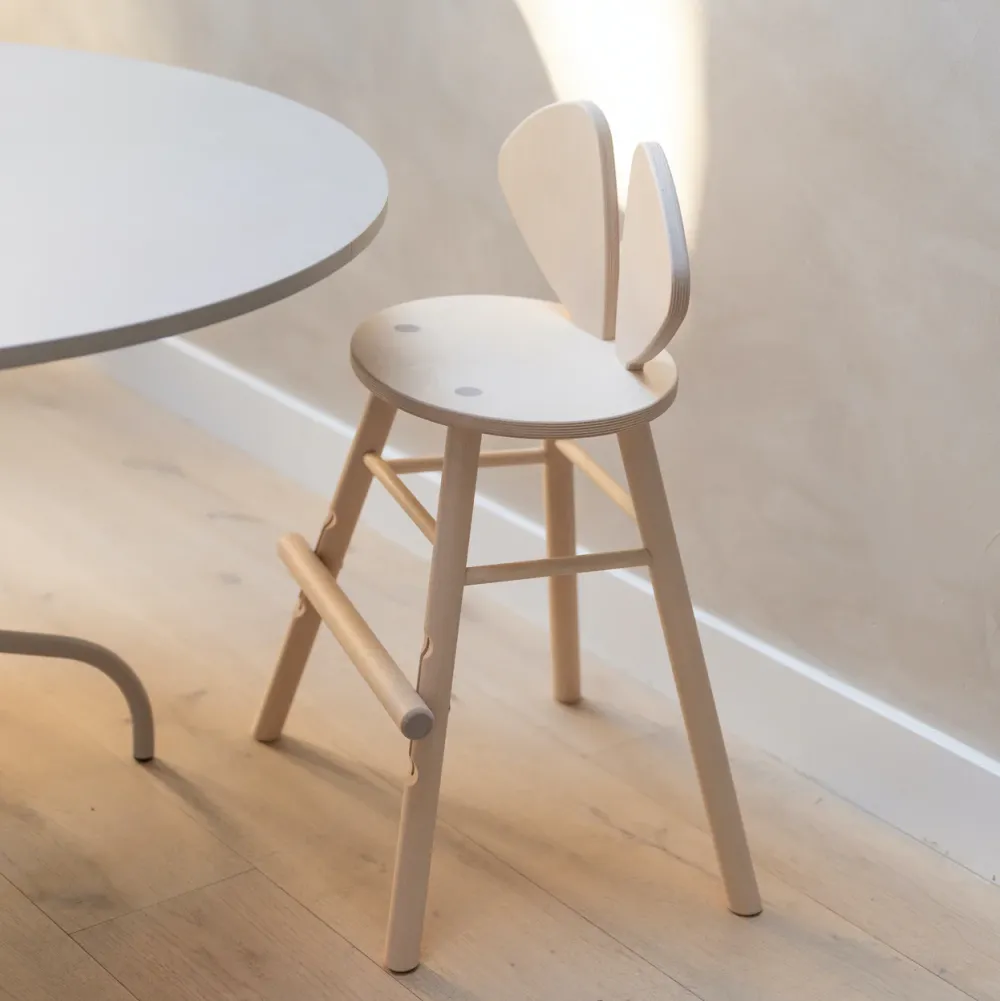 mouse_junior_high_chair_b_2.webp Kids Nofred Kids Furniture>Mouse Junior High Chair Birch Age 3-9 –