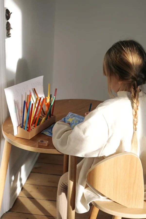 Kids Nofred Kids Furniture>Mouse School Chair Age 6-10, Oak –