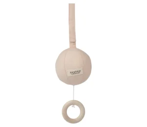 Kids Marmar Copenhagen Baby Toys | Mobiles>Music Mobile, Beige Rose – Marmar