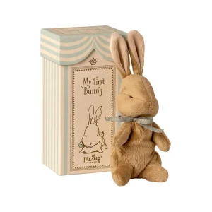 Kids Maileg Cuddly Toys | Baby Toys>My first bunny, Light blue –