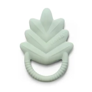 Kids Sebra Interior Pacifiers And Boxes>Natural rubber, Latex Teether, leaf, misty mint – Sebra
