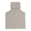 Kids/BOY Huttelihut Teen Girls 8+ | Teen Boy 8+>Neck Warmer Merino Wool Knit, Camel Melange –
