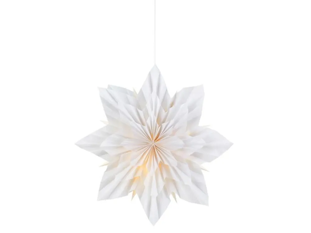 neela_pendant_star_white__0.webp Markslöjd Christmas Decorations | Lamps & Lighting>Neela Pendant Star White 60cm –