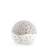 Kähler Design Christmas Decorations | Ceramics And Vases>Nobili Tealight holder Ø12 cm, warm grey – Kähler