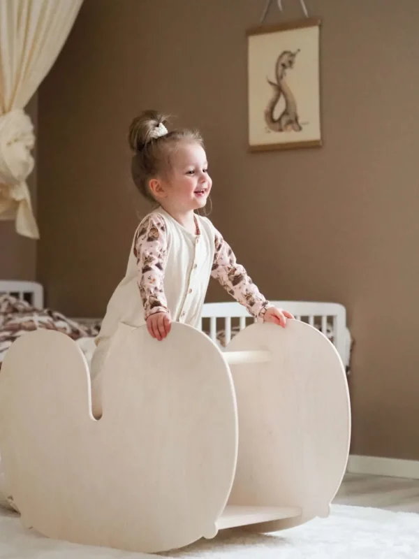 Kids Fitwood of Scandinavia Wooden Toys | Christmas Toys>Nuppu rocking horse, Birch – Fitwood