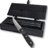 Gense Kitchen>Old Farmer Steak Knife XL 4 pcs, Black –