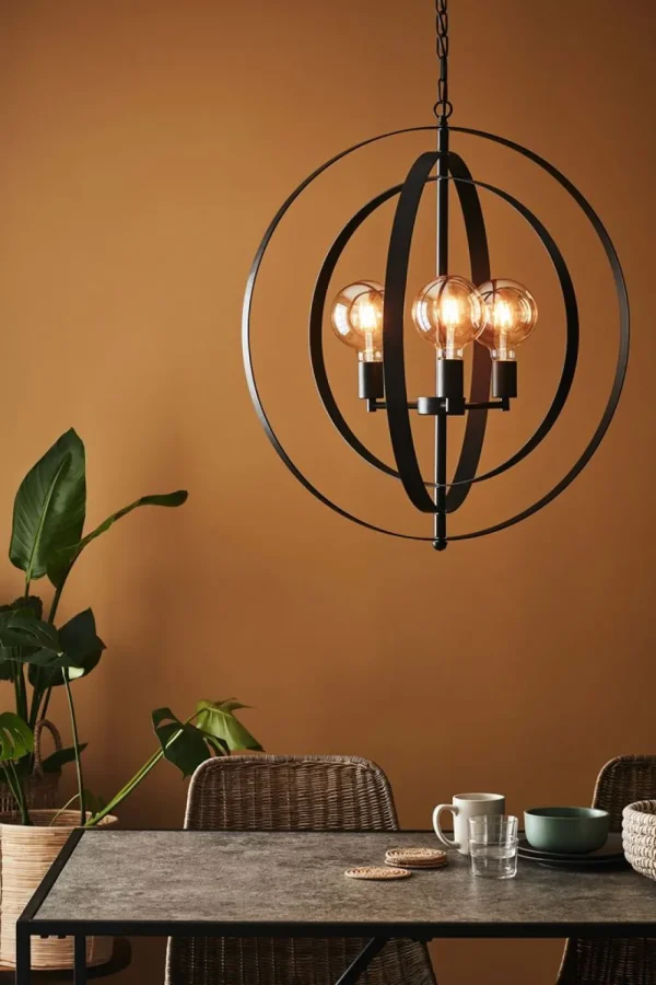 Markslöjd Lamps & Lighting>Orbit, Antique black –