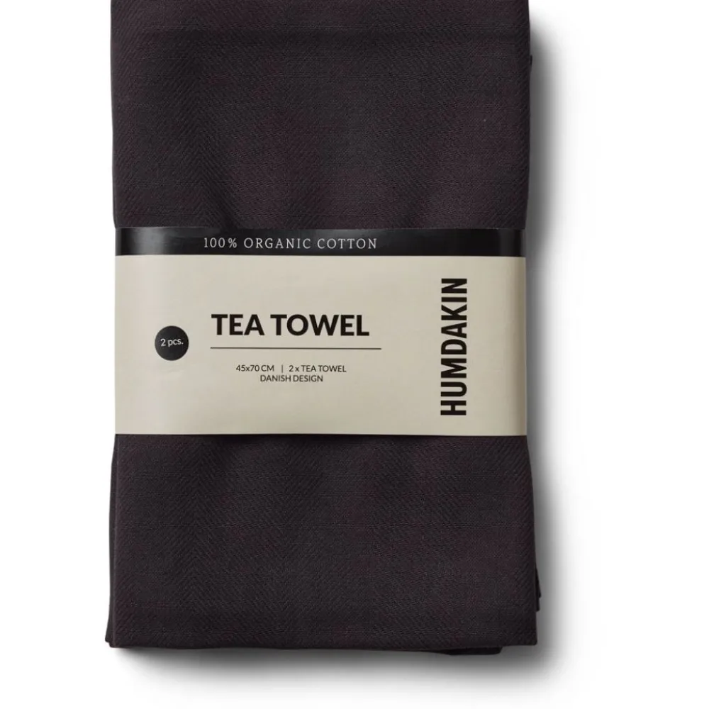organic_tea_towel__pack_c_0.webp Humdakin Textiles | Kitchen>Organic tea towel 2 pack, Coal –