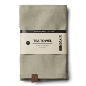Humdakin Textiles | Kitchen>Organic Tea Towel, 2 pack Oak –