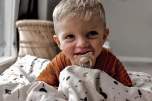 Kids FILIBABBA Pacifiers And Boxes>Pacifiers 2-pack – Doeskin +6 months –