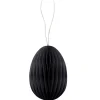 Delight Department Easter Decorations>Paper Egg, Black –