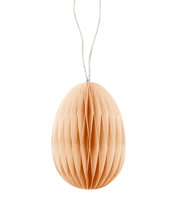 Delight Department Easter Decorations>Paper Egg, Ivory –