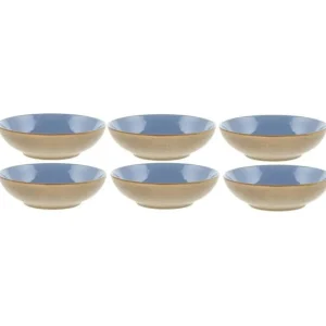 Bitz Kitchen>Pasta Plates Wood Ocean Ø 20 cm, 6 pieces, Light Blue –