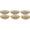 Bitz Kitchen>Pasta Plates Wood Sand Ø 20 cm, 6 pieces, beige –