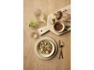Bitz Kitchen>Pasta Plates Wood Sand Ø 20 cm, 6 pieces, beige –