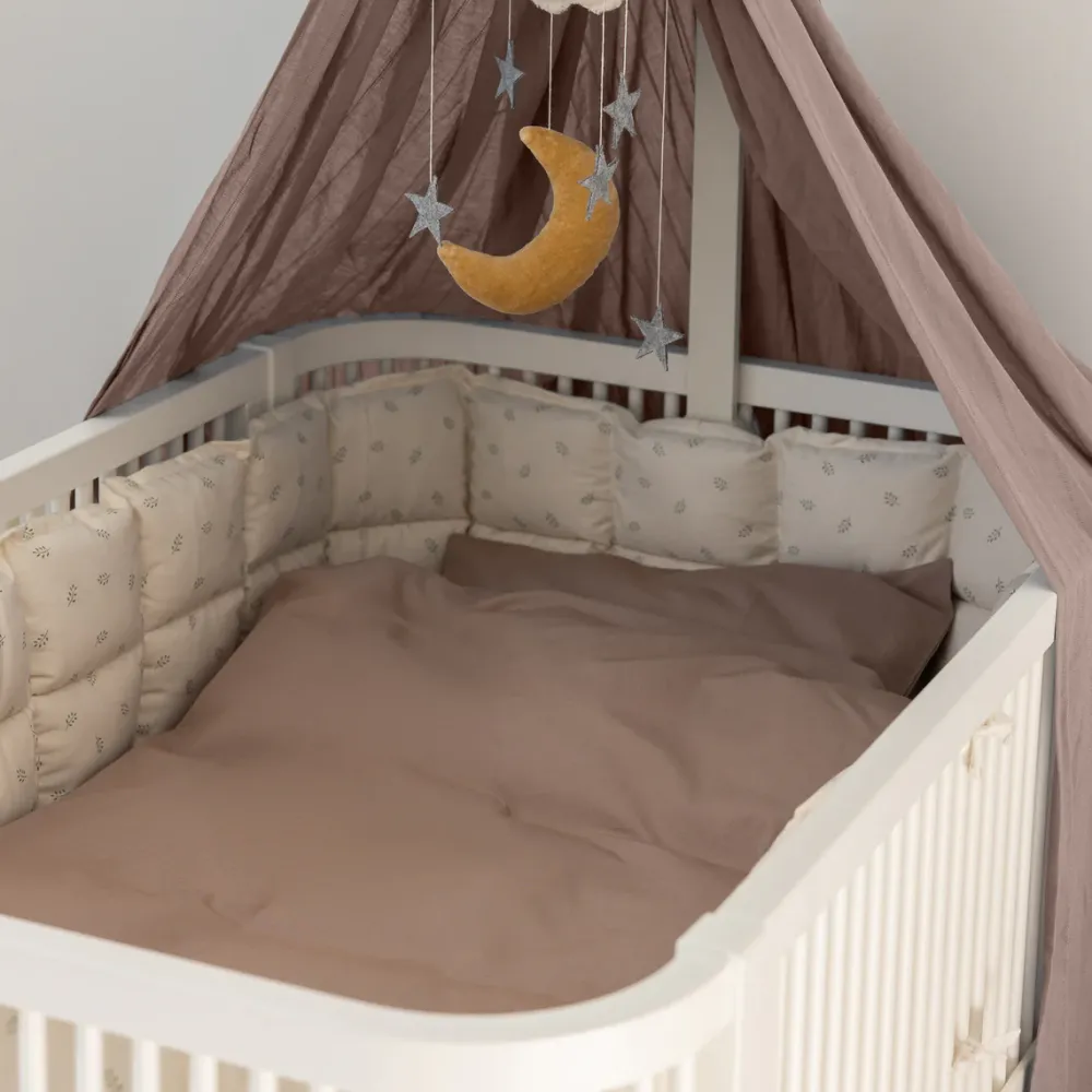 percale_baby_bed_linen_je_1.webp Kids Sebra Interior Baby And Kids Bedding>Percale Baby Bed linen, Jetty beige – Sebra